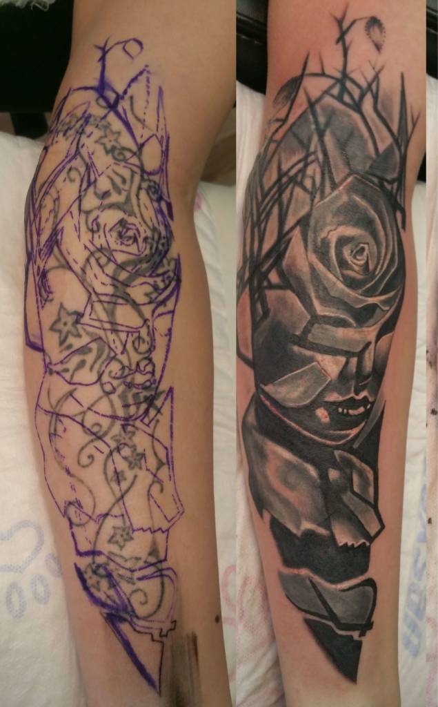 CoverUP 31 Sergej Tattoo Studio Koblenz